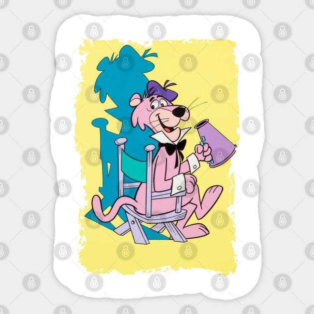 snagglepuss Sticker by hanina